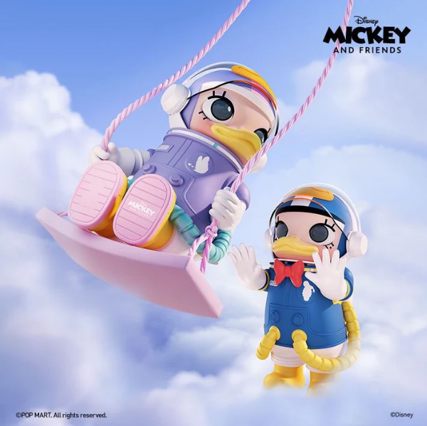 MEGA SPACE MOLLY 400% Donald Duck&Daisy