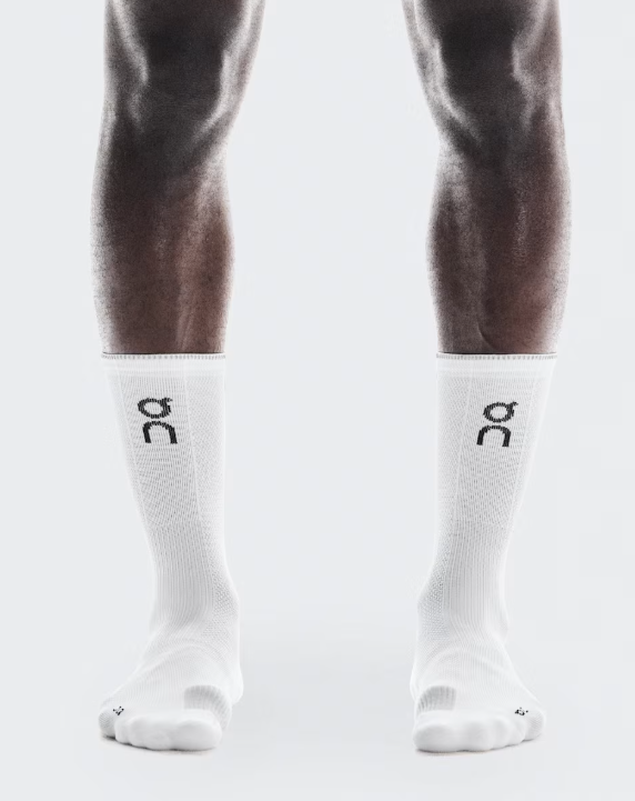 Performance Run Sock High White (M)