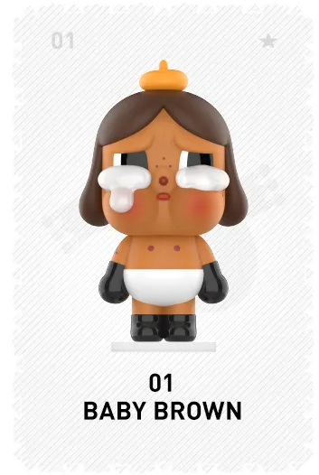 Crybaby crying again series figures