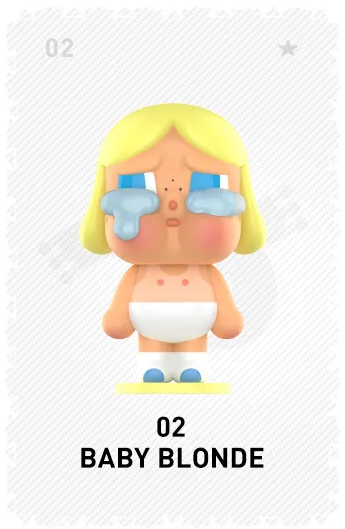 Crybaby crying again series figures