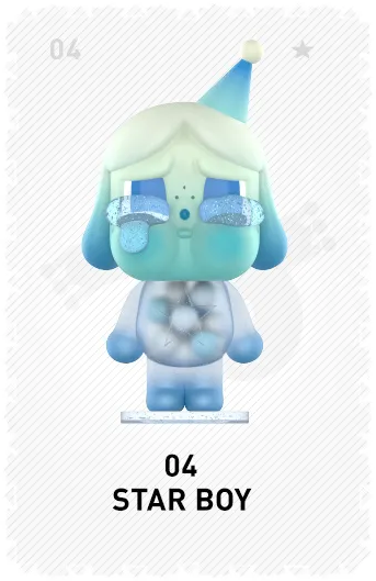 Crybaby crying again series figures