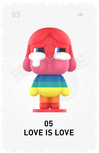 Crybaby crying again series figures