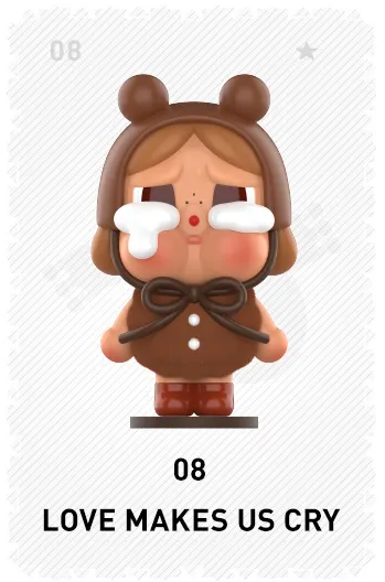 Crybaby crying again series figures