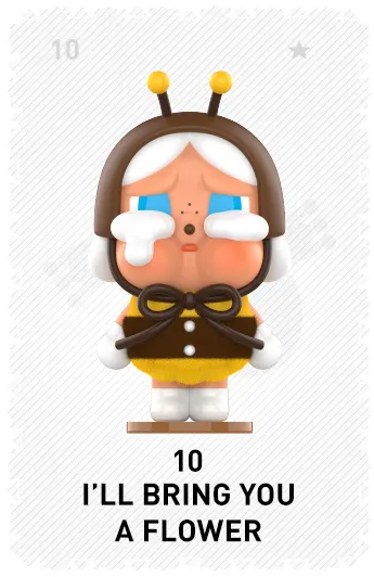 Crybaby crying again series figures