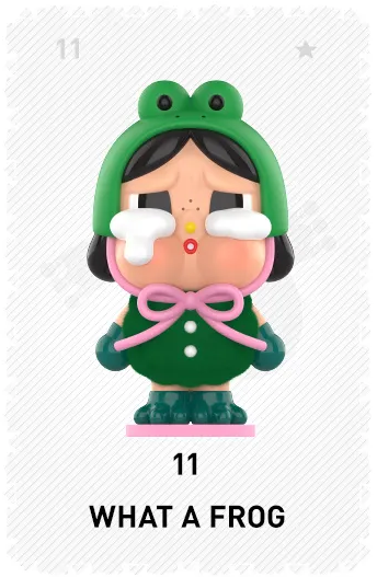 Crybaby crying again series figures