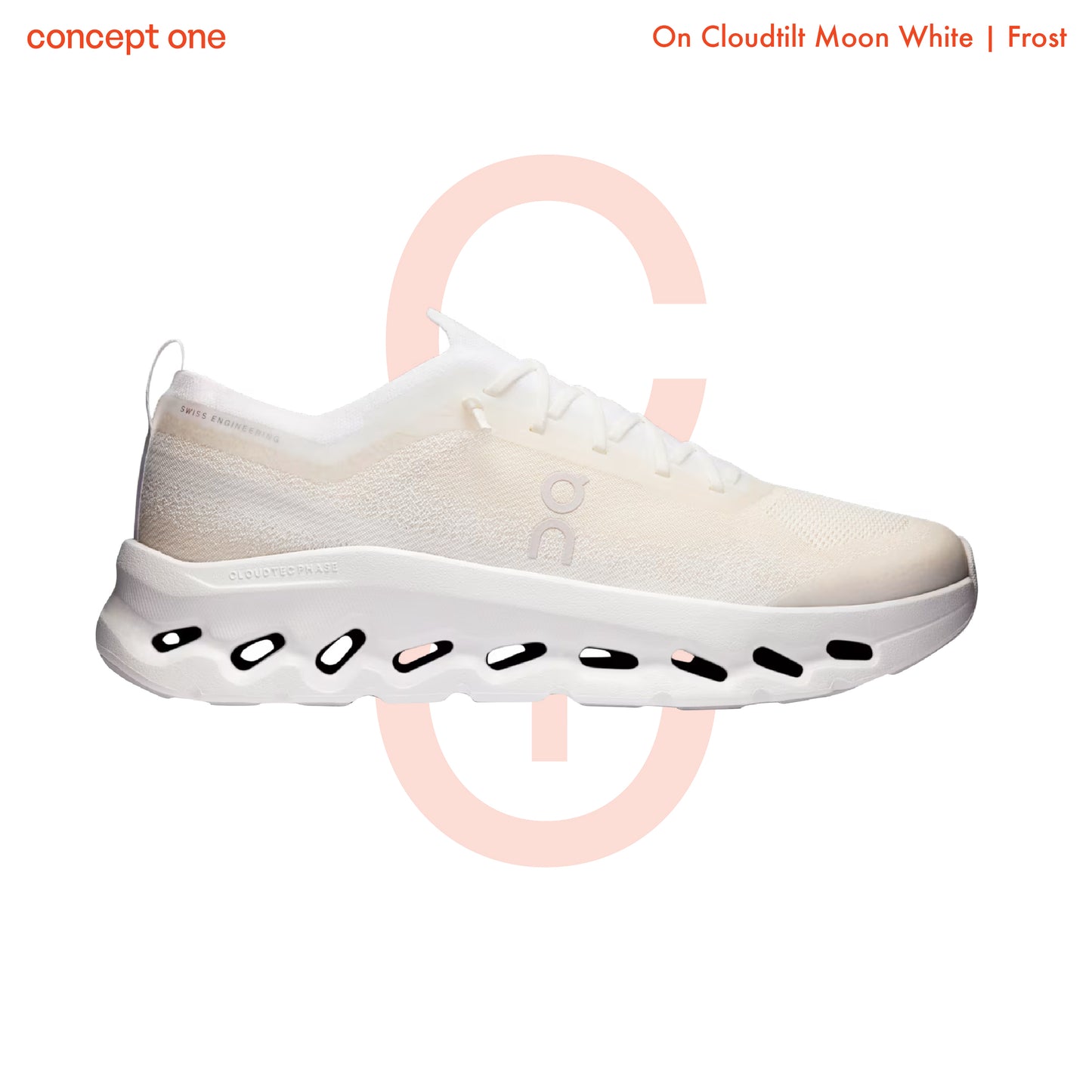 On Running Cloudtilt Moon White Frost (W)