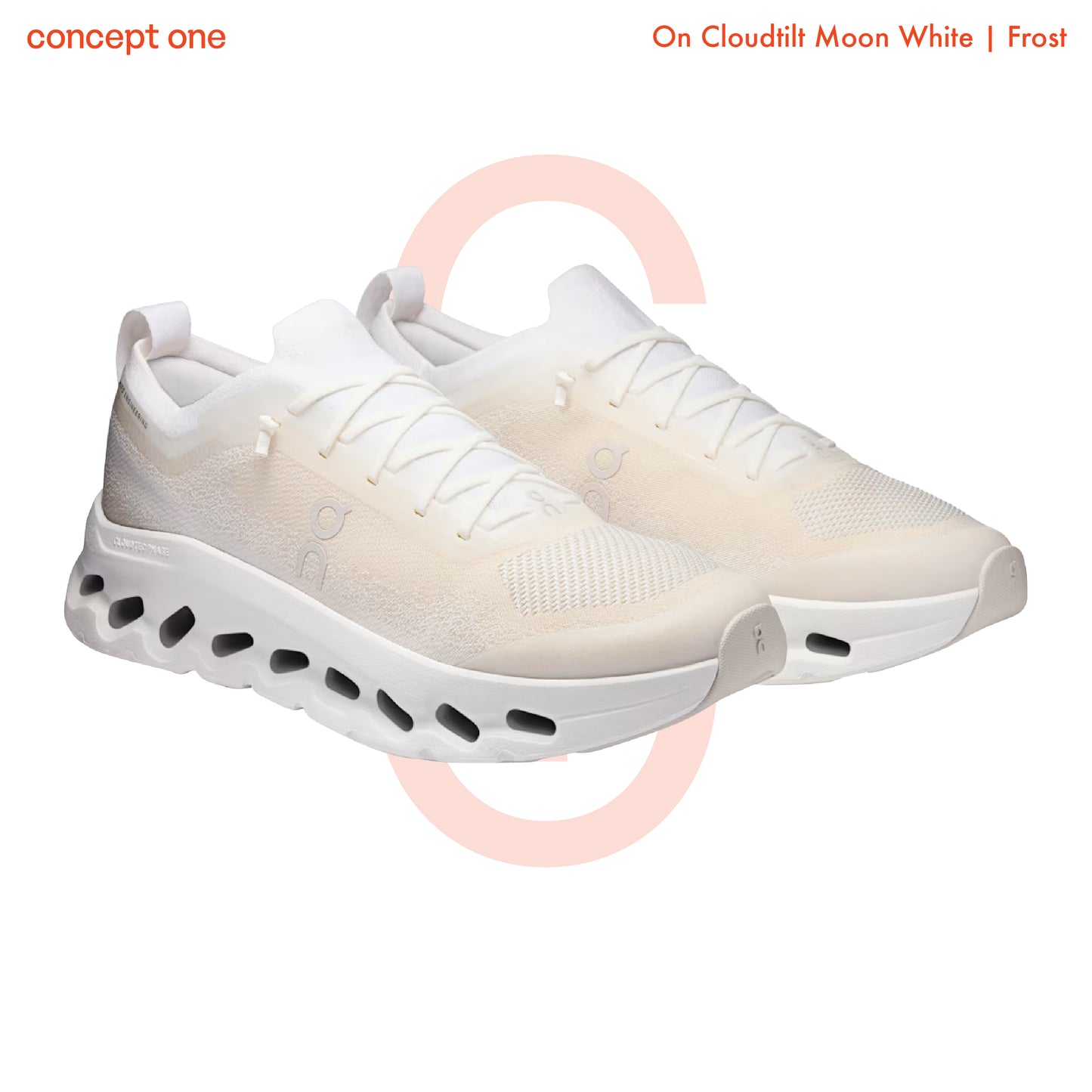 On Running Cloudtilt Moon White Frost (W)