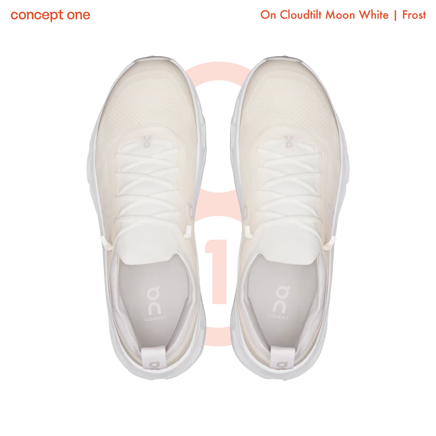 On Running Cloudtilt Moon White Frost (W)