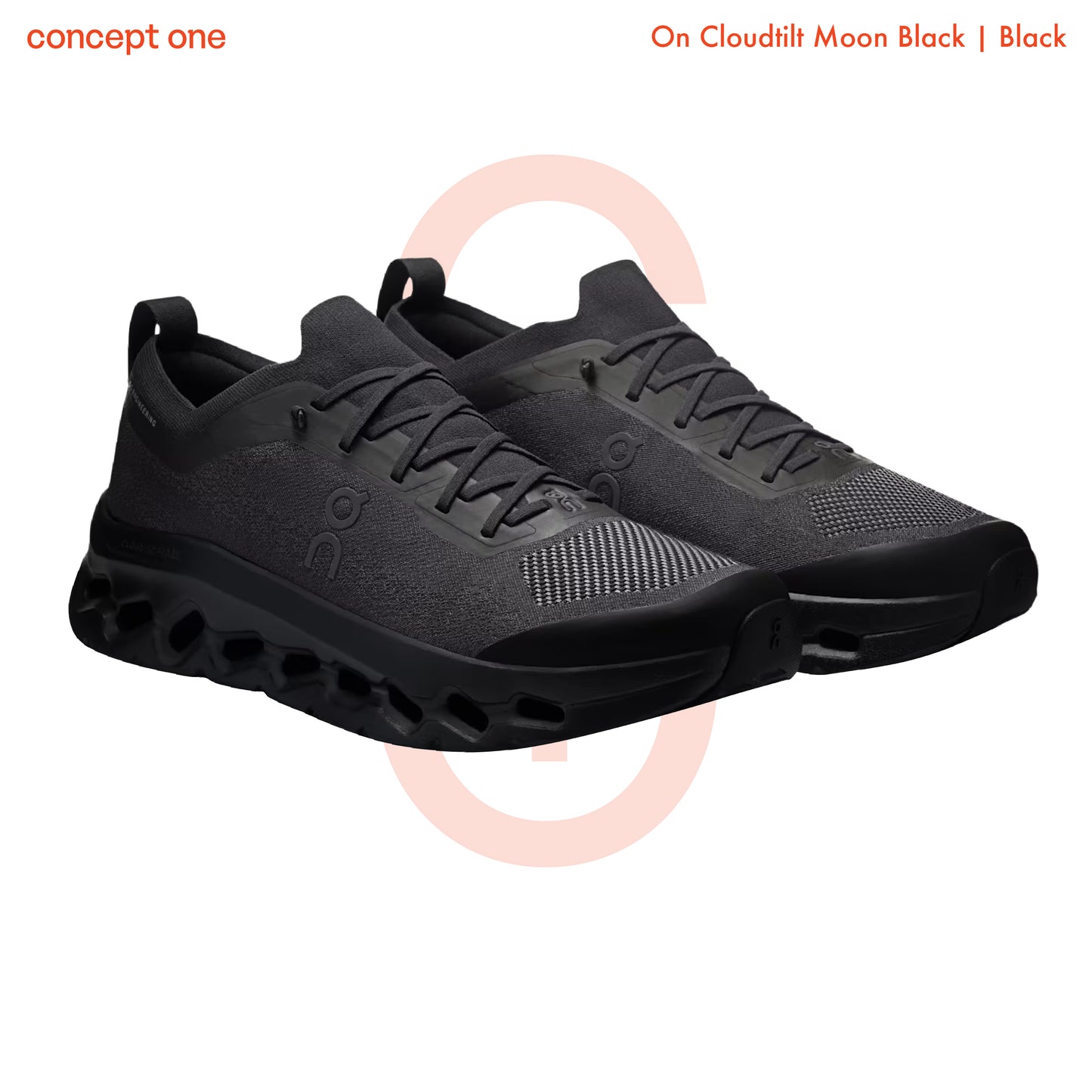 On Running Cloudtilt Moon Black (W)