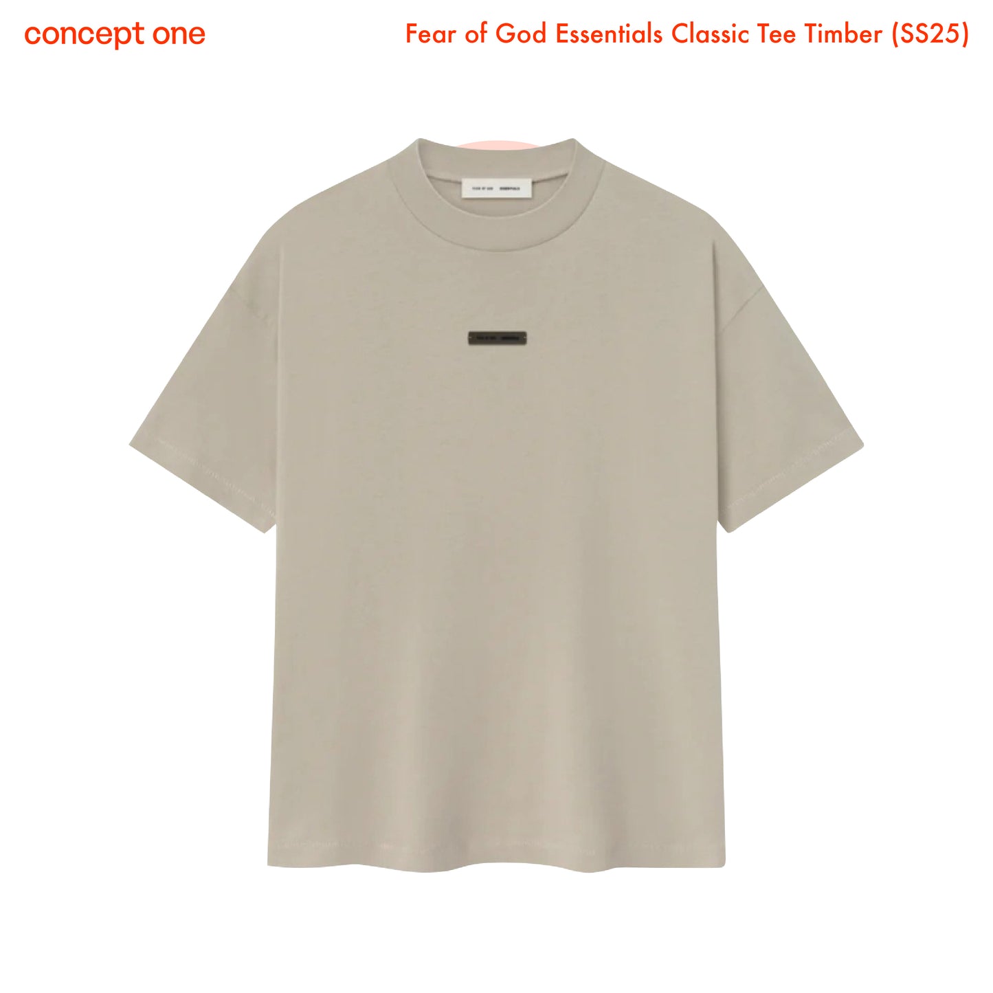 Fear of God Essentials Classic Tee Timber (SS25)