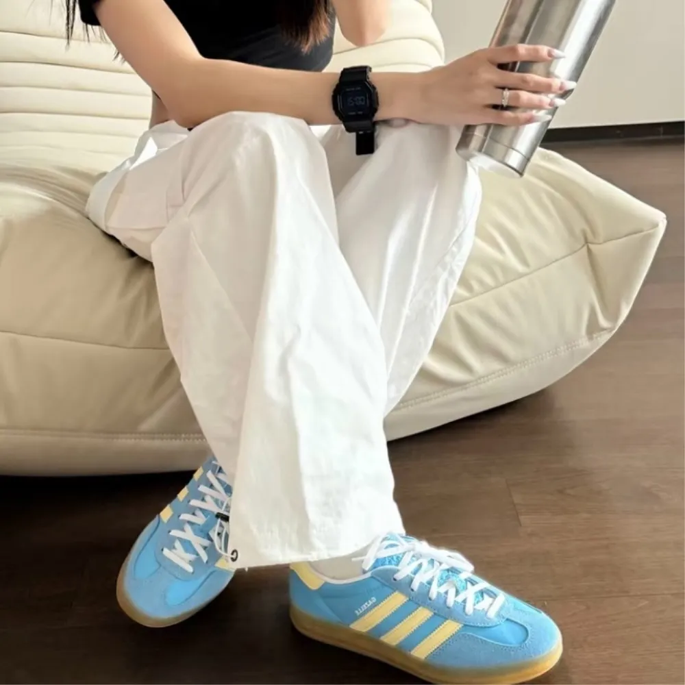 Adidas Gazelle Indoor Semi Blue Burst Almost Yellow (W)
