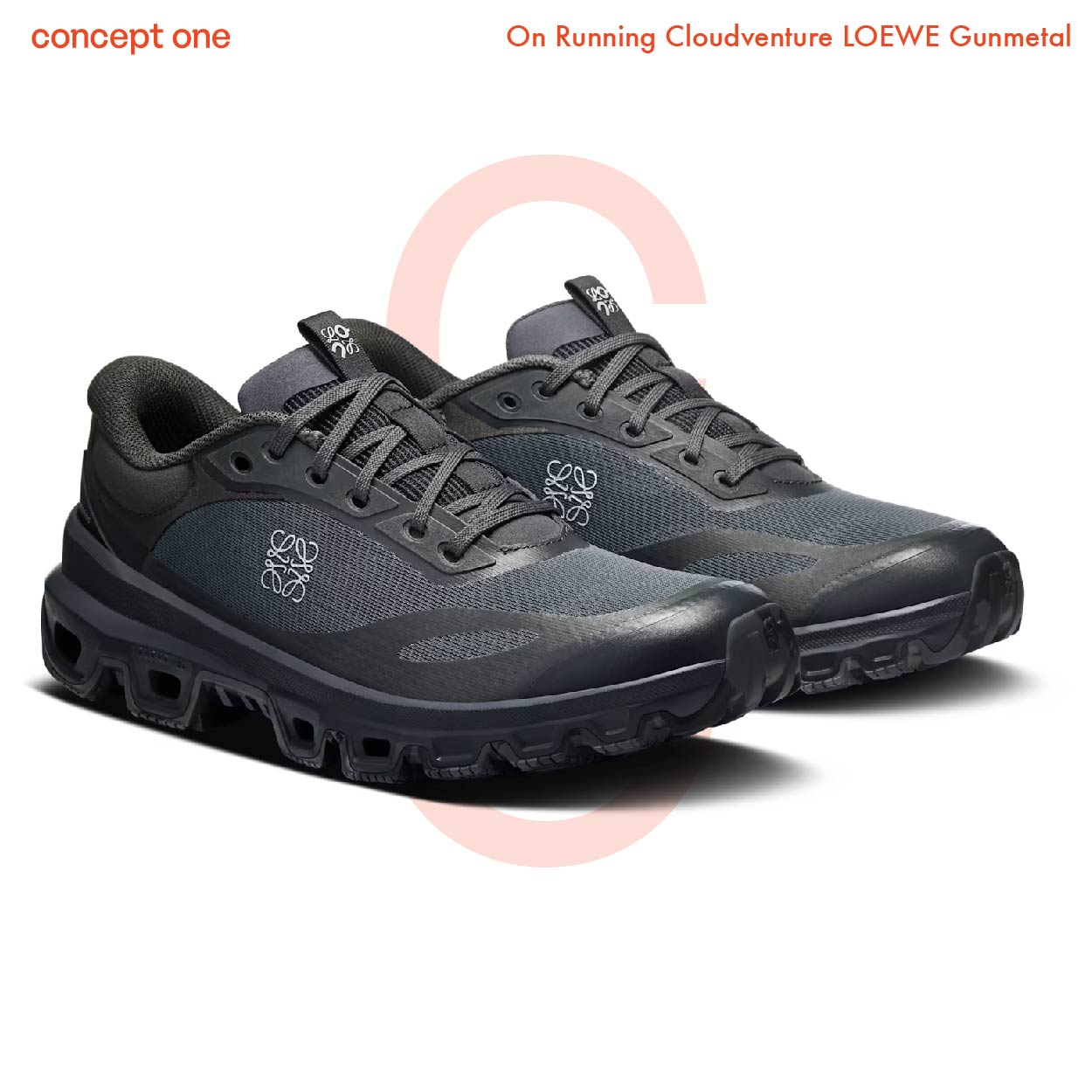 Loewe x On Running Cloudventure 2.0 Gunmetal (M)
