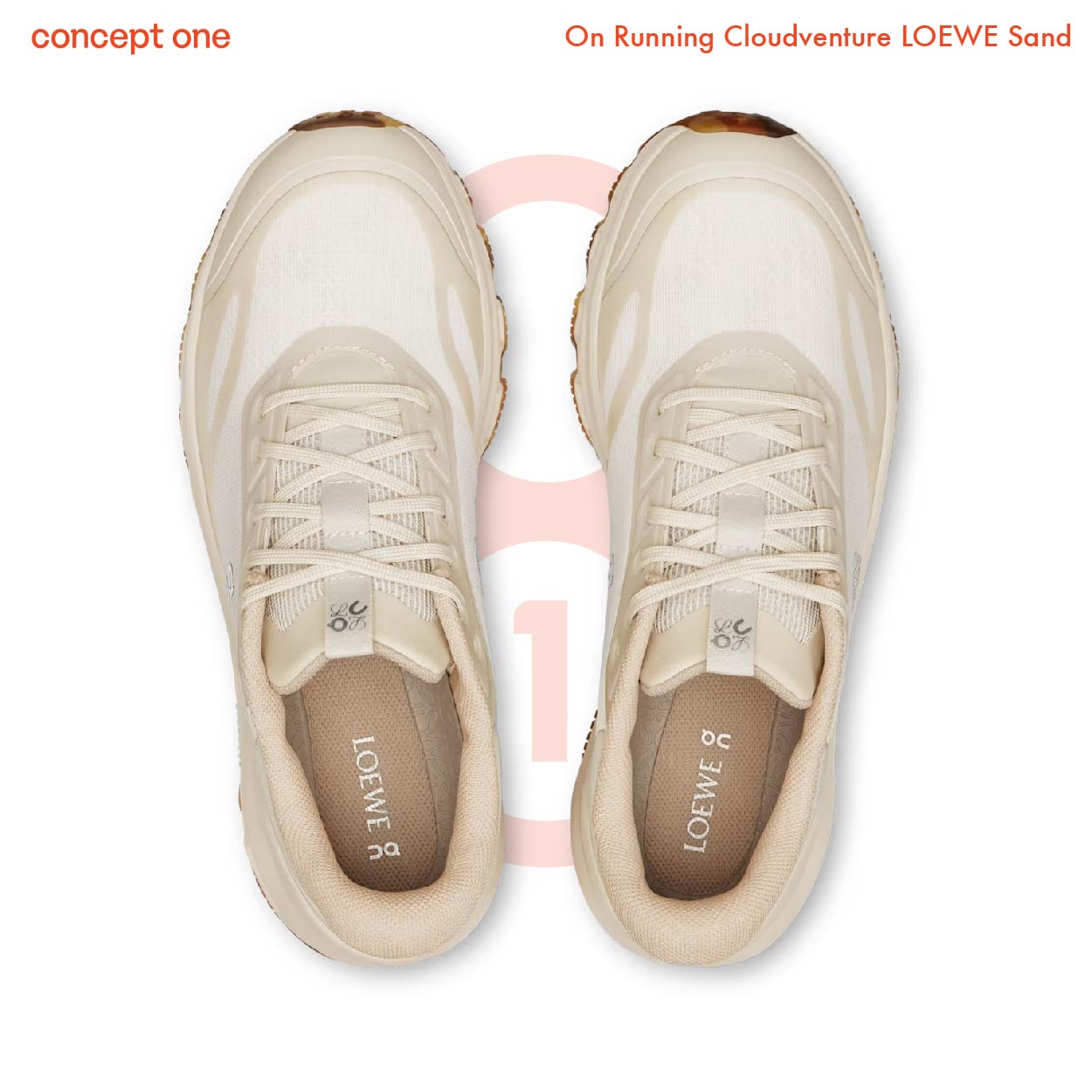 Loewe x On Running Cloudventure 2.0 Sand (M)