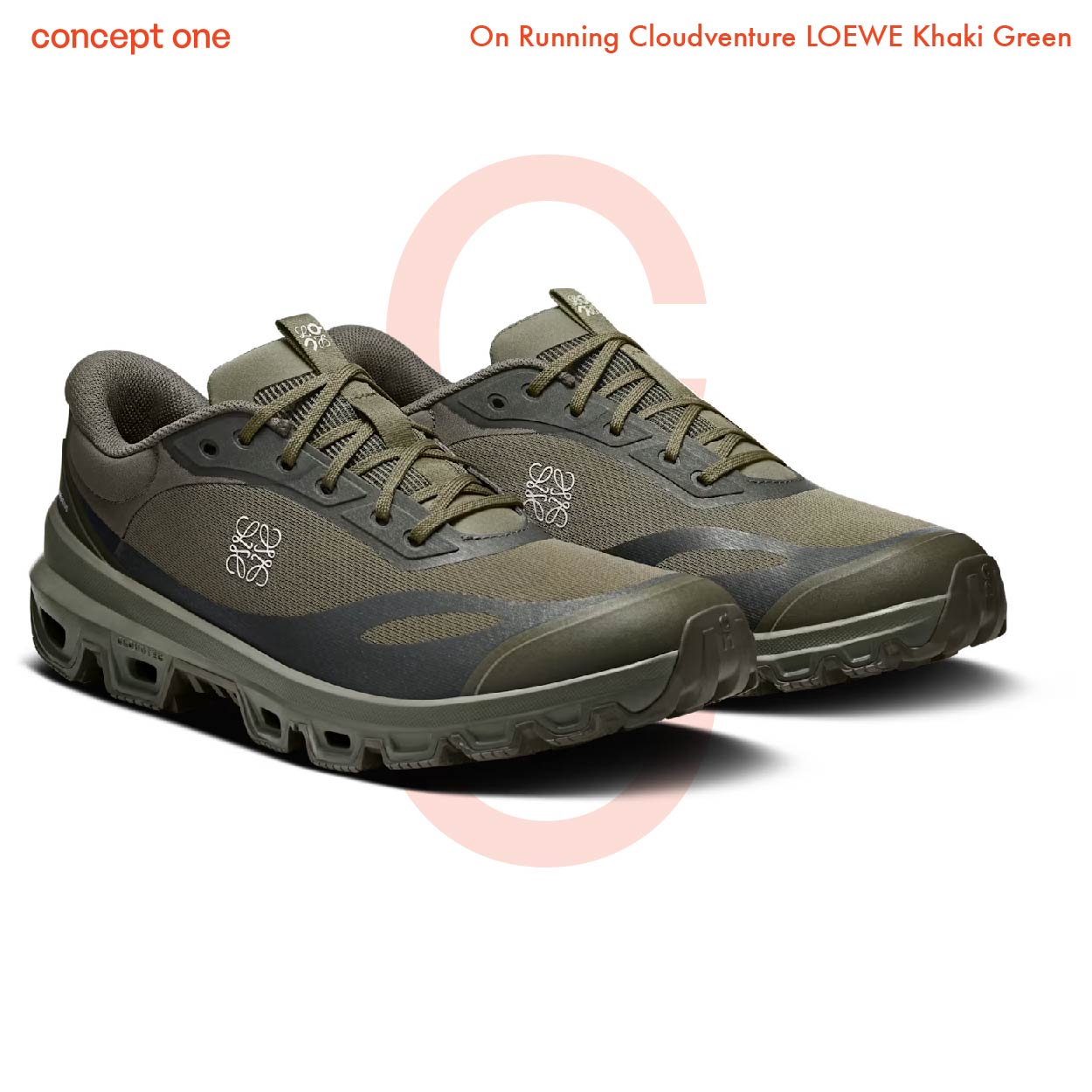 LOEWE × On Cloudventure 2.0 Khaki Green (M)
