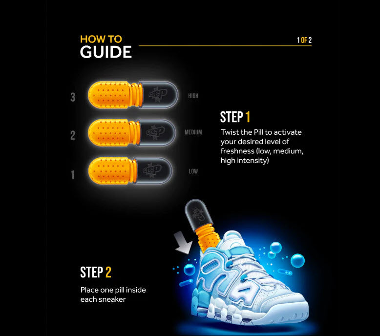 Crep Sneaker freshener pill