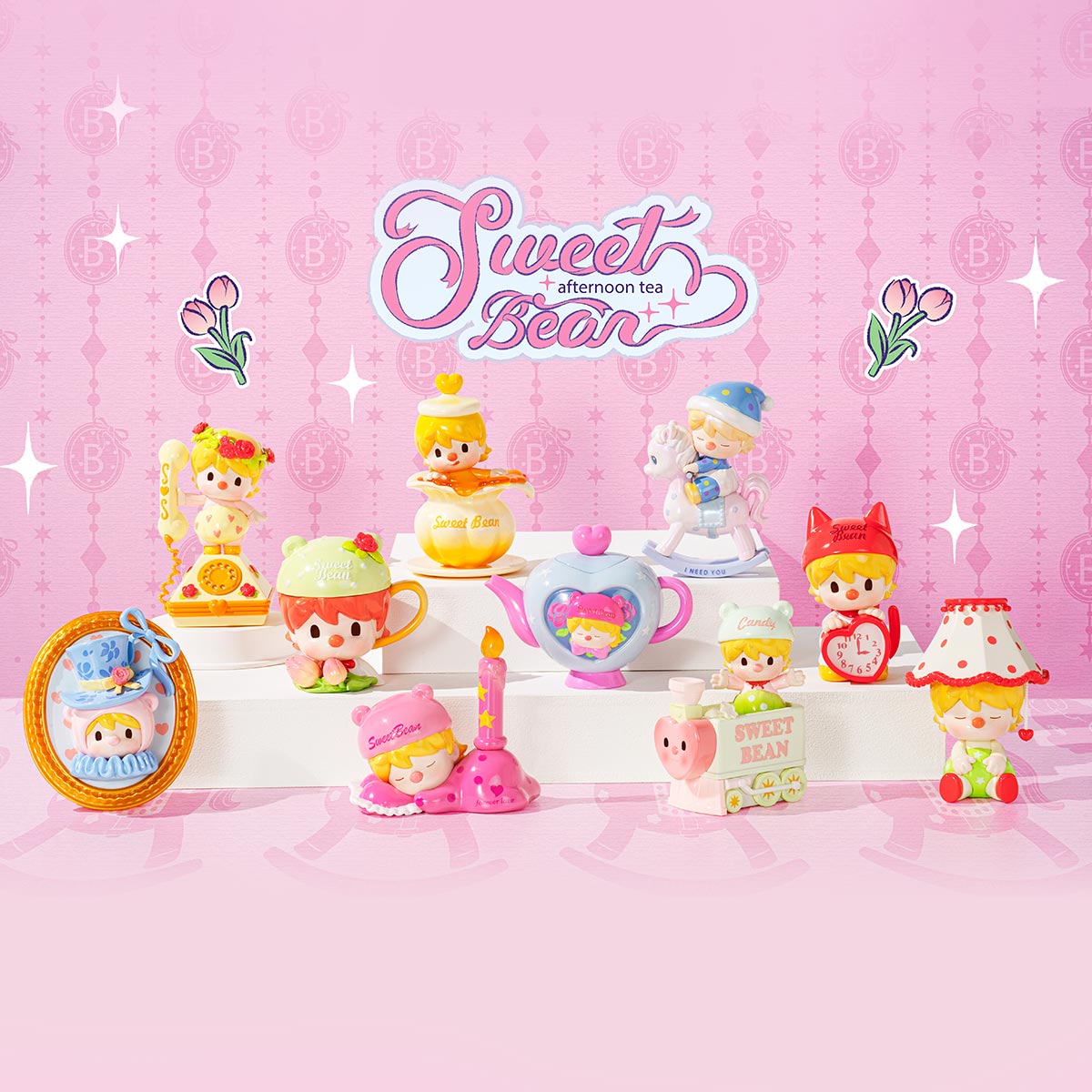 Sweet Bean Afternoon Tea Series Figures