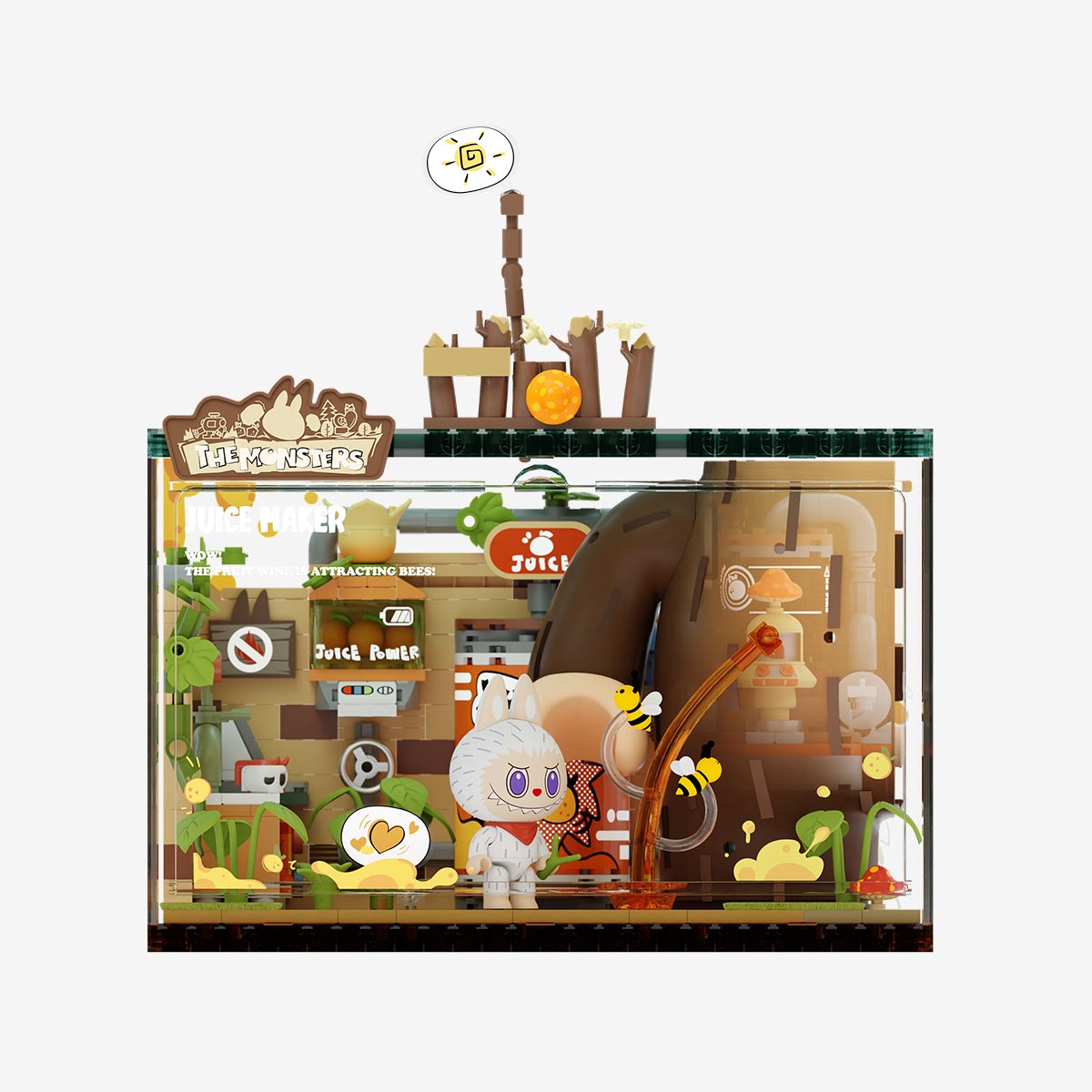THE MONSTERS Forest Secret Base Series Blocks