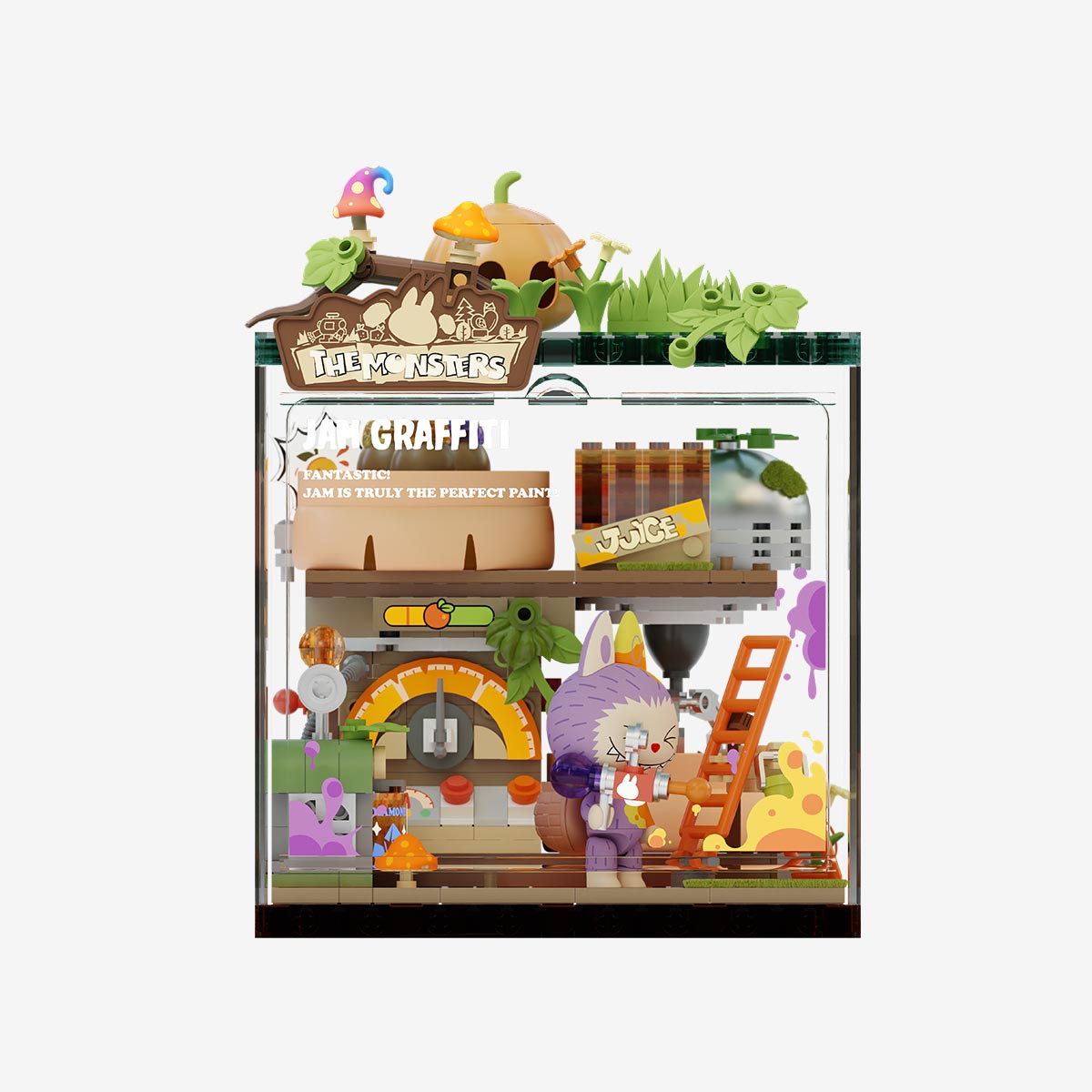 THE MONSTERS Forest Secret Base Series Blocks