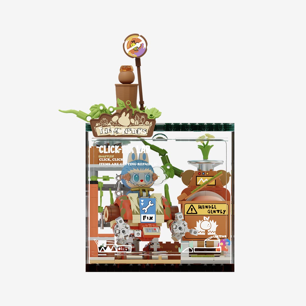 THE MONSTERS Forest Secret Base Series Blocks