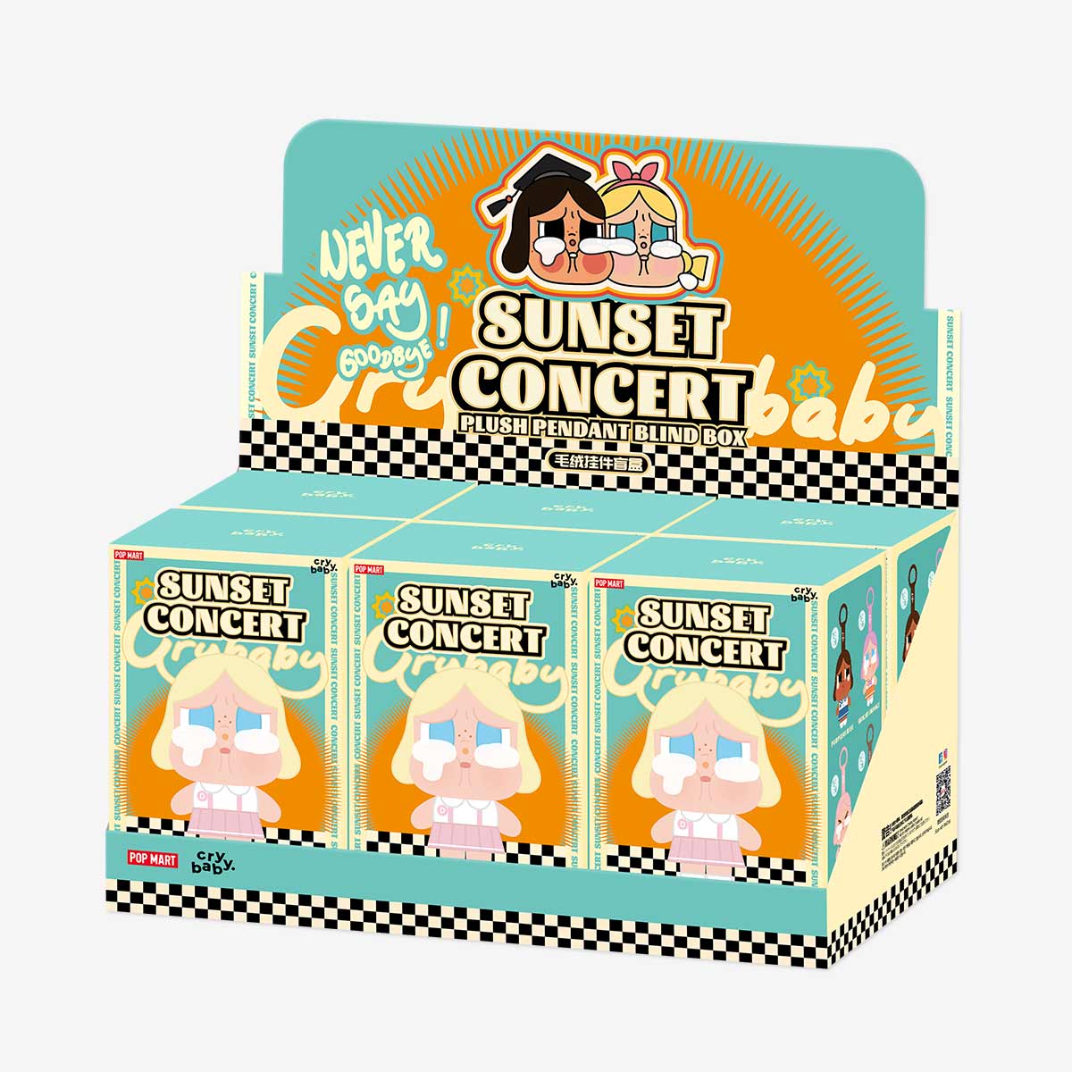 CRYBABY Sunset Concert Series-Plush Pendant Blind Box