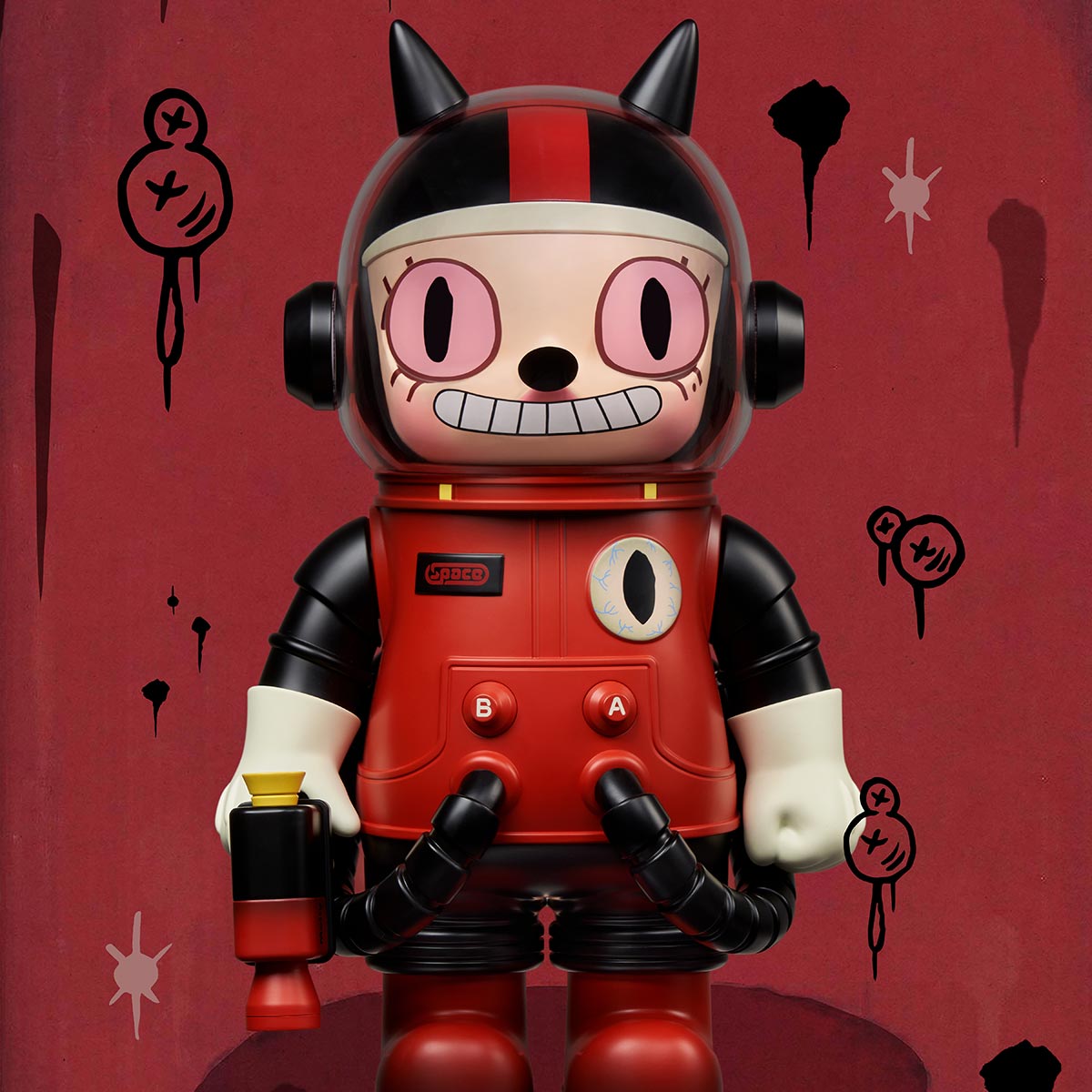 MEGA SPACE MOLLY 400% Gary Baseman