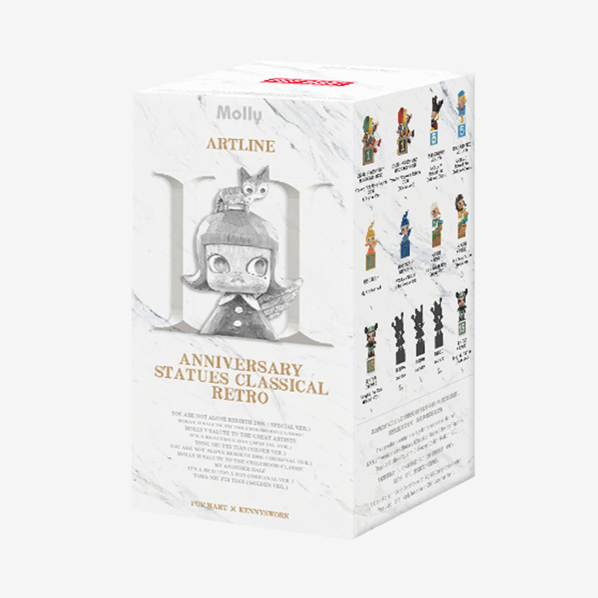 MOLLY Anniversary Statues Classical Retro 2 Serie