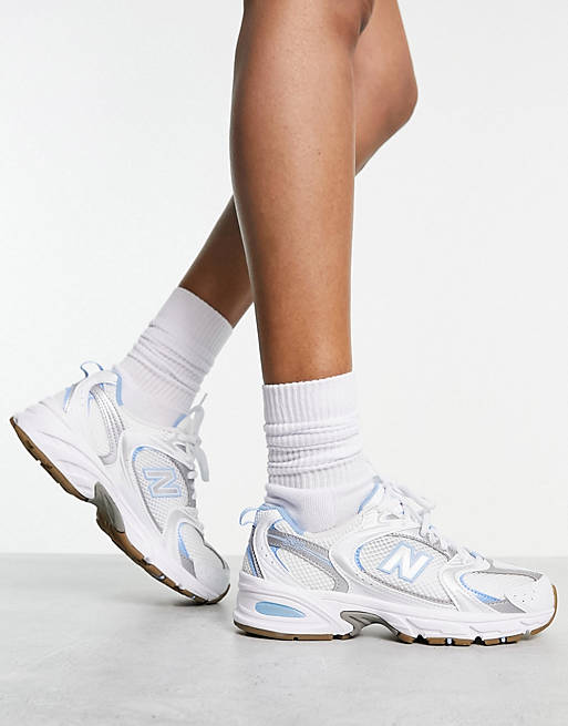 New Balance 530 White Light Chrome Blue (M)