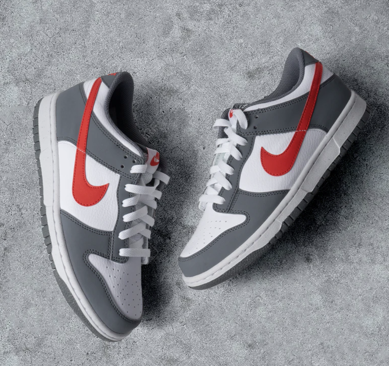 Nike Dunk Low Next Nature Smoke Grey Light Crimson (GS)