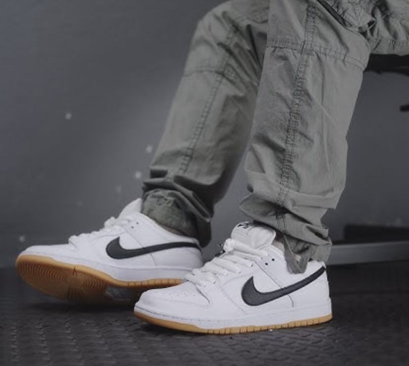 Nike SB Dunk Low Pro White Gum (M)