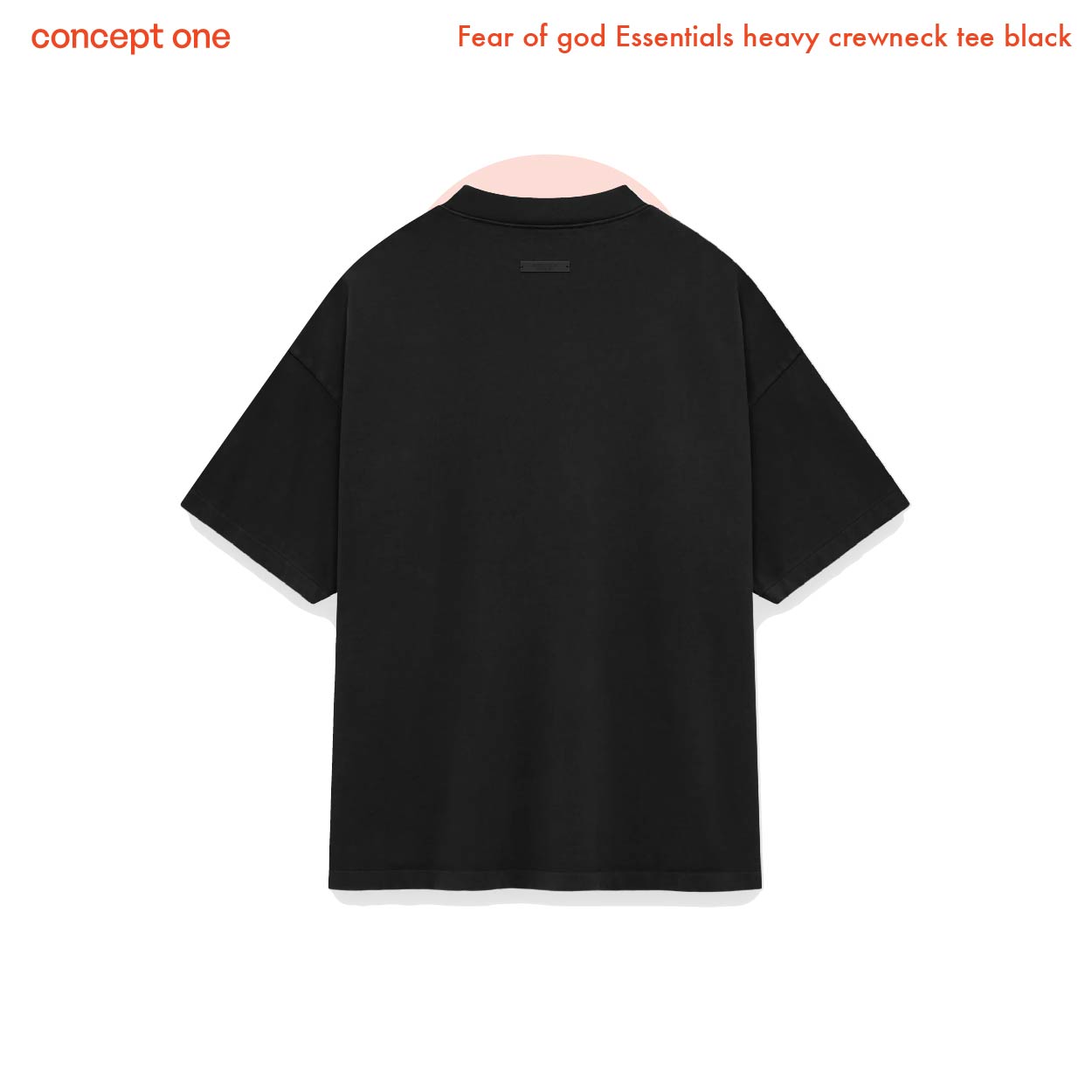 Fear of God Essentials Heavy Crewneck Tee Black