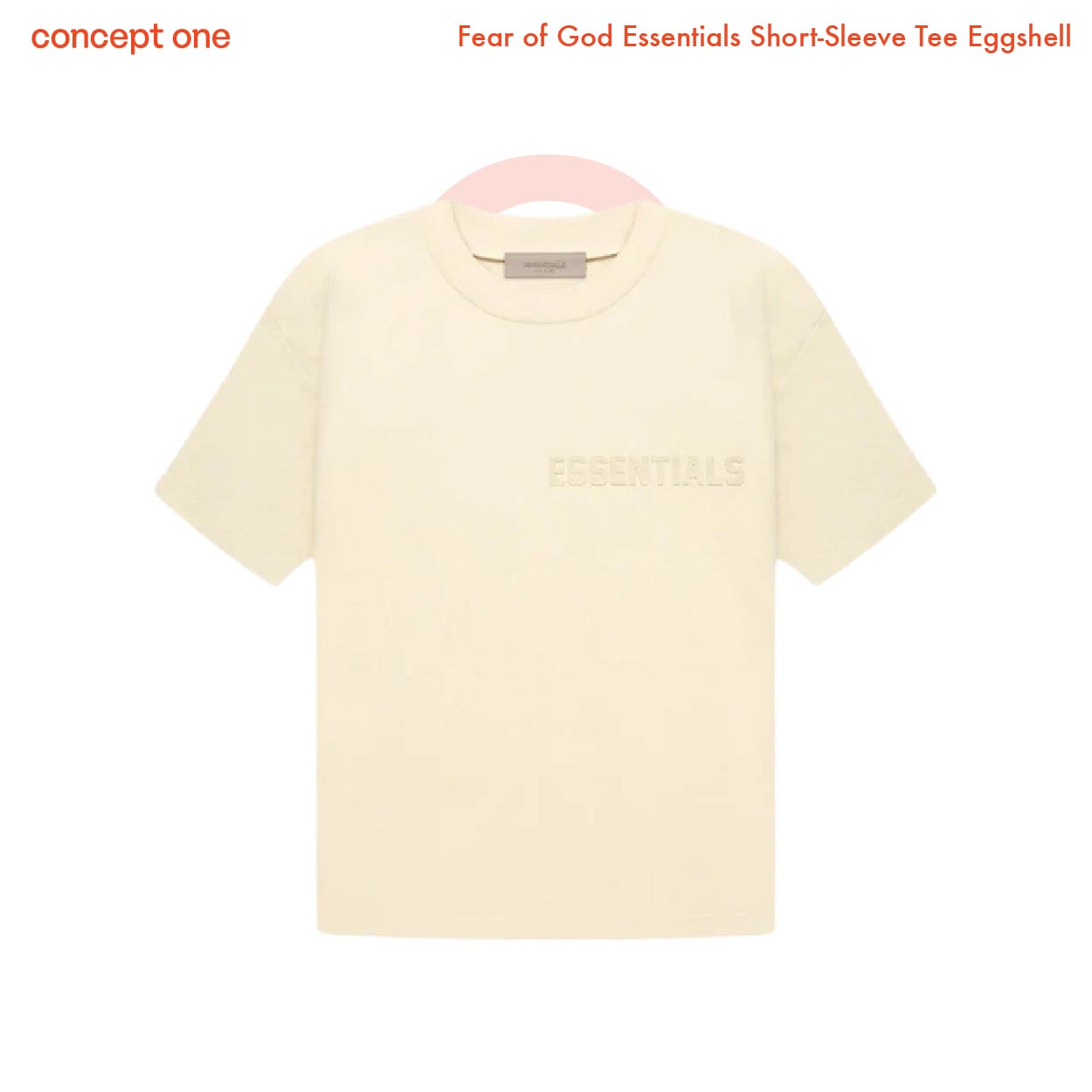 Fear of God Essentials Short-Sleeve Tee Eggshell