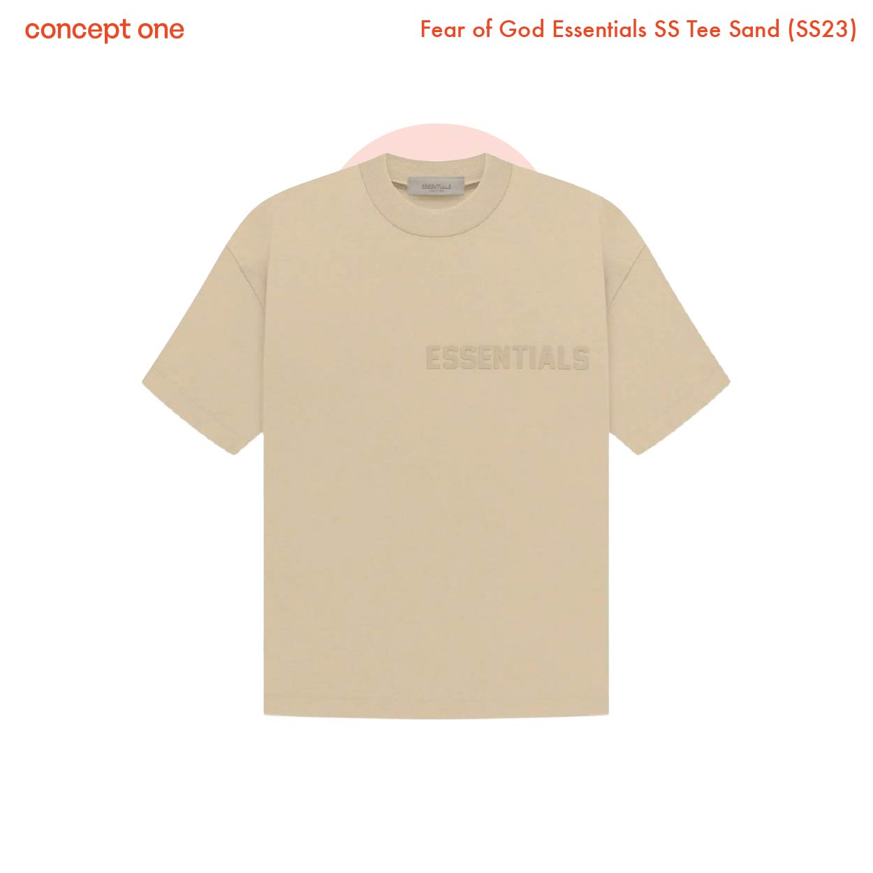 Fear of God Essentials SS Tee Sand (SS23)