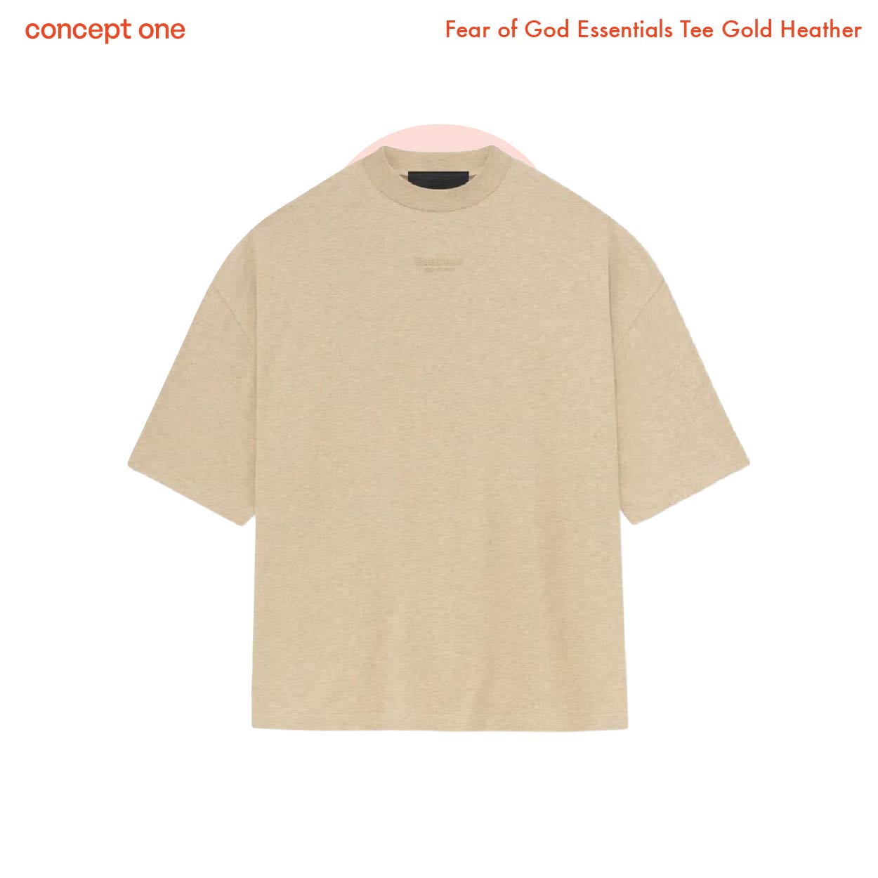 Fear of God Essentials Tee Gold Heather