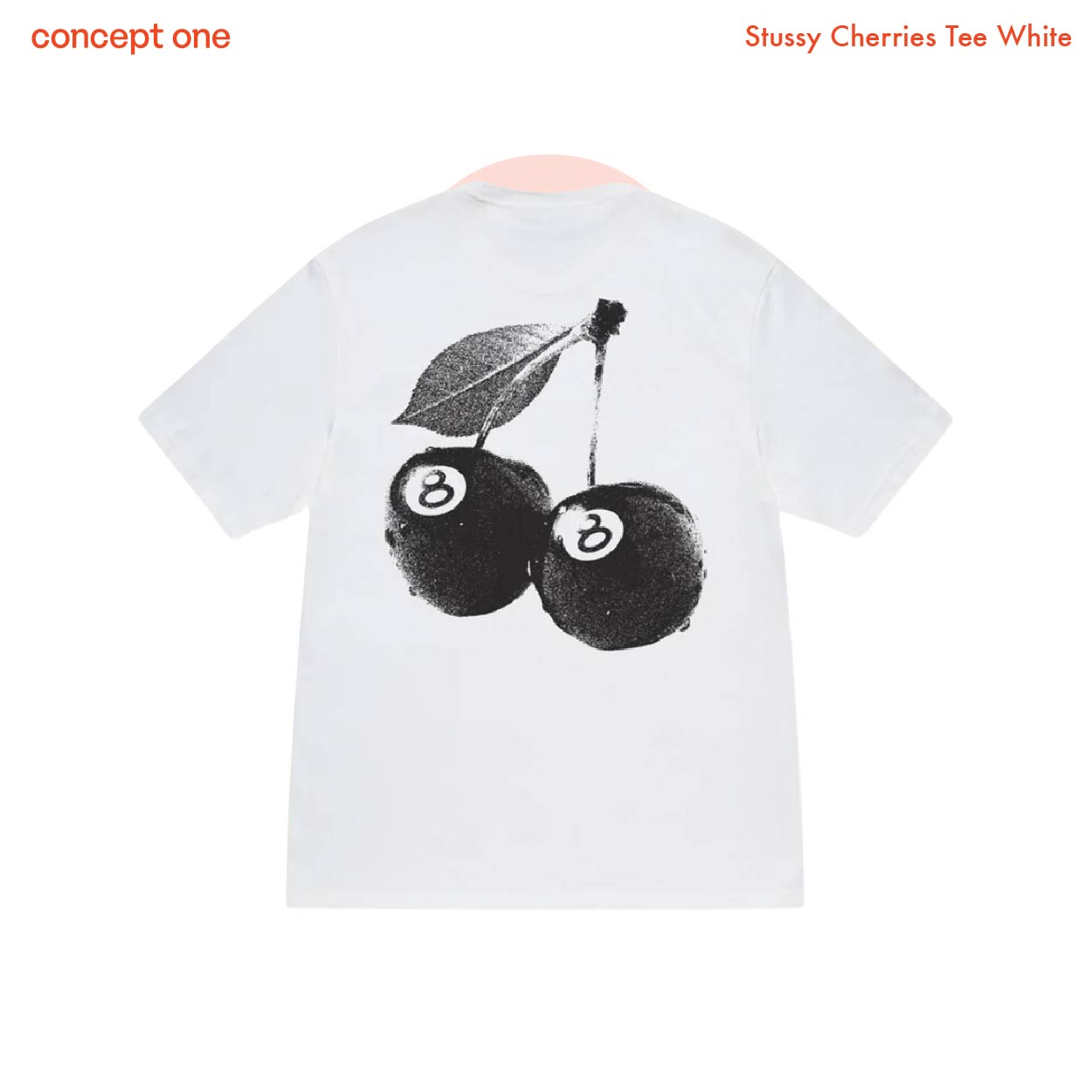 Stussy Cherries Tee White