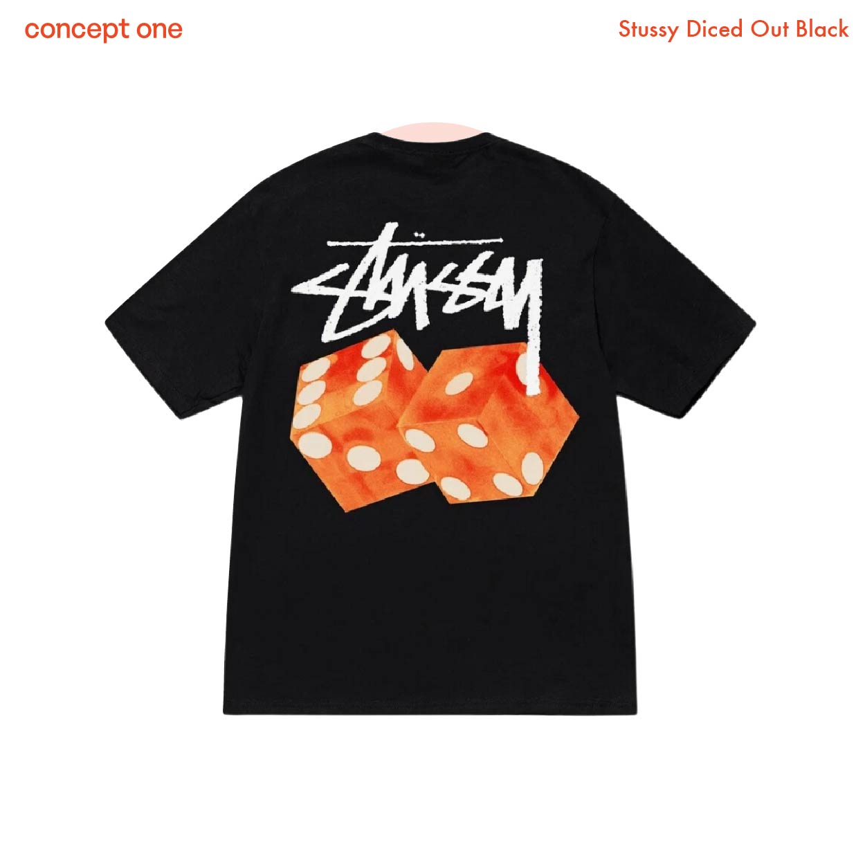 Stussy Diced Out Black