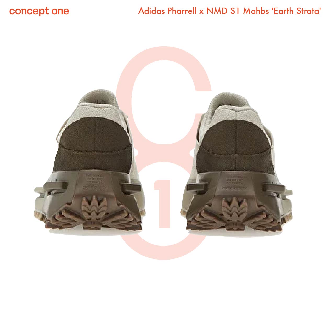 Adidas Pharrell x NMD_S1 Mahbs 'Earth Strata' (M)