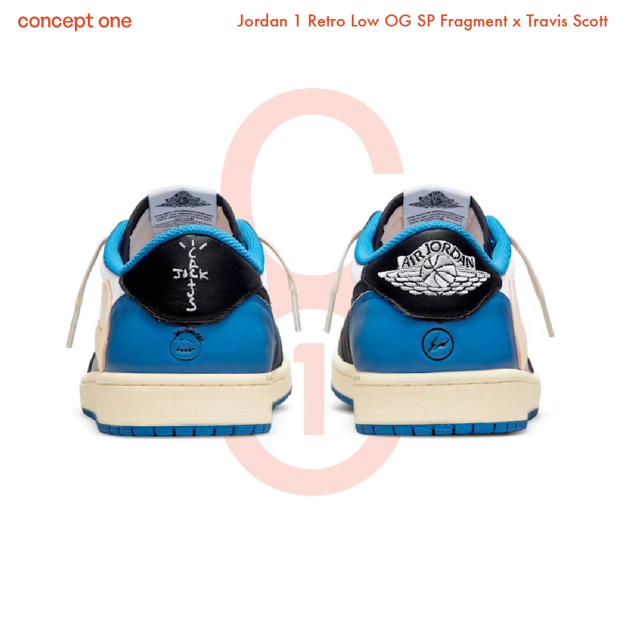 Jordan 1 Retro Low OG SP Fragment x Travis Scott (M)