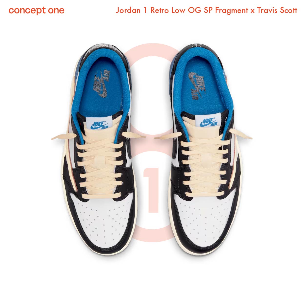Jordan 1 Retro Low OG SP Fragment x Travis Scott (M)