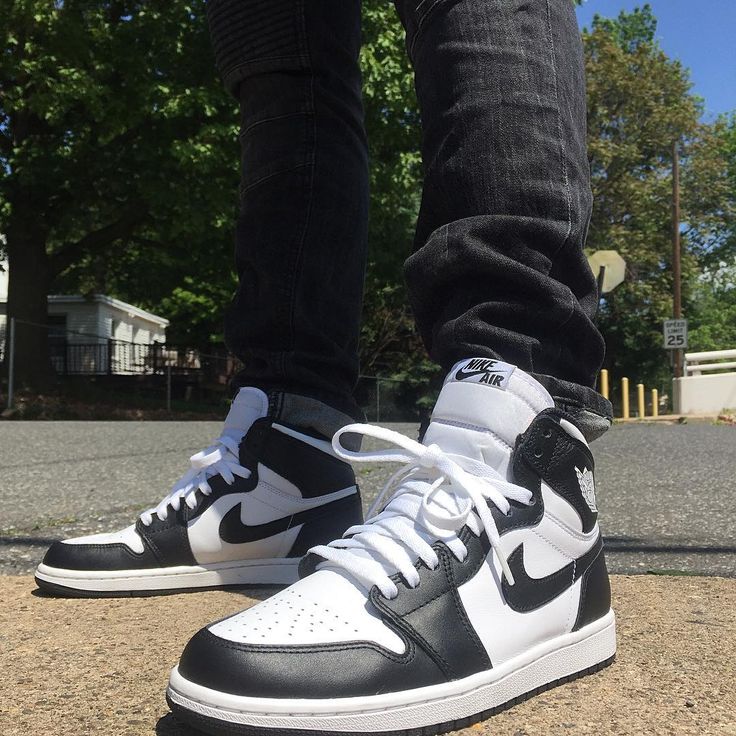Nike Jordan 1 Retro High Golf Black White (M)