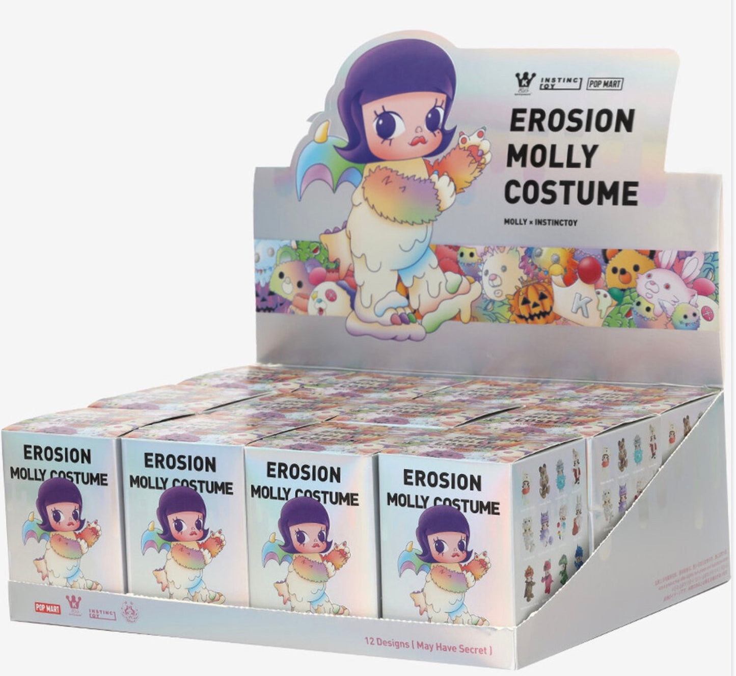 POP MART Molly x Instinctoy Erosion Molly Costume Series