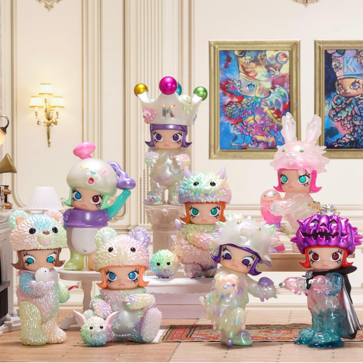 POP MART Molly x Instinctoy Erosion Molly Costume Series