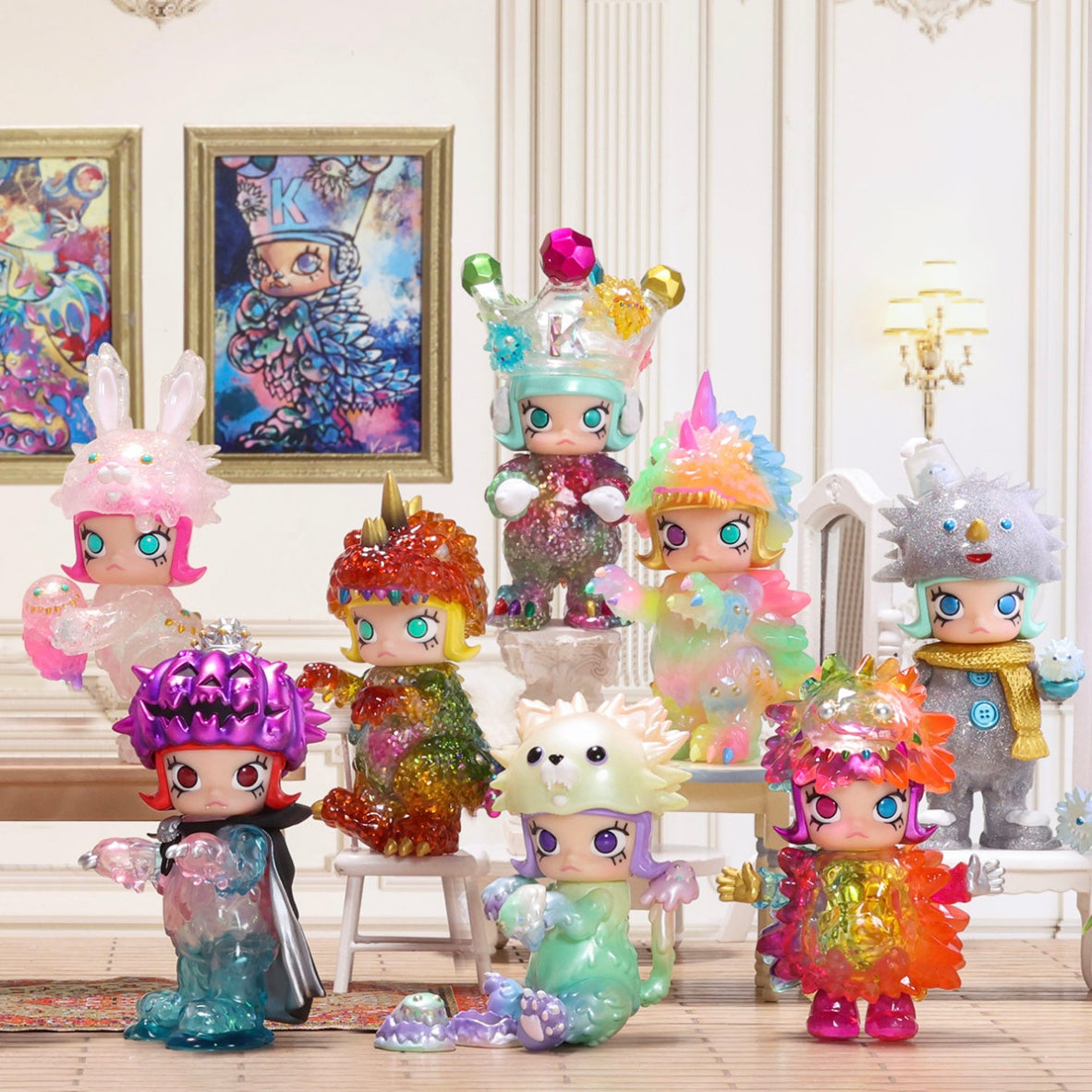 POP MART Molly x Instinctoy Erosion Molly Costume Series