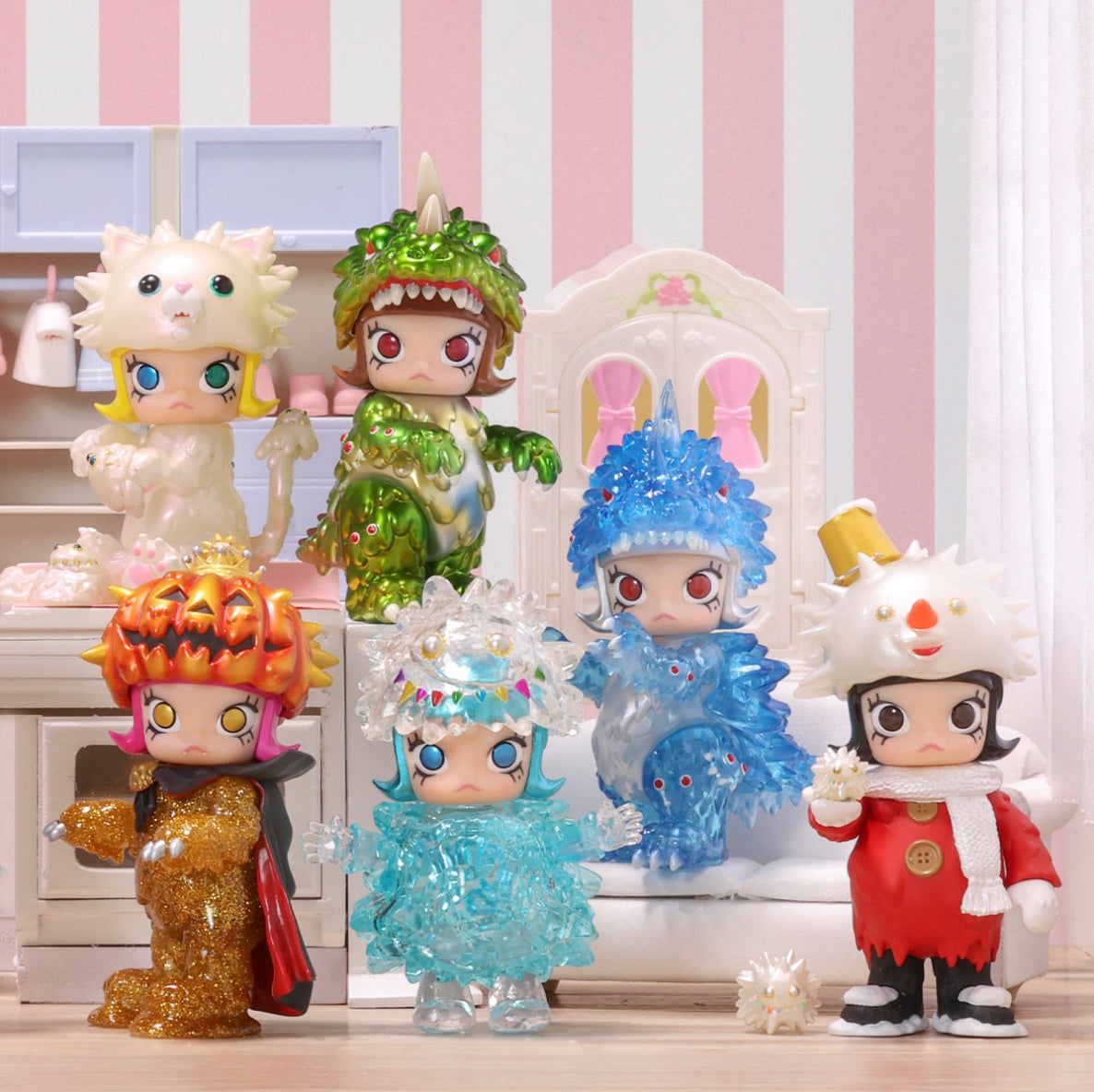 POP MART Molly x Instinctoy Erosion Molly Costume Series