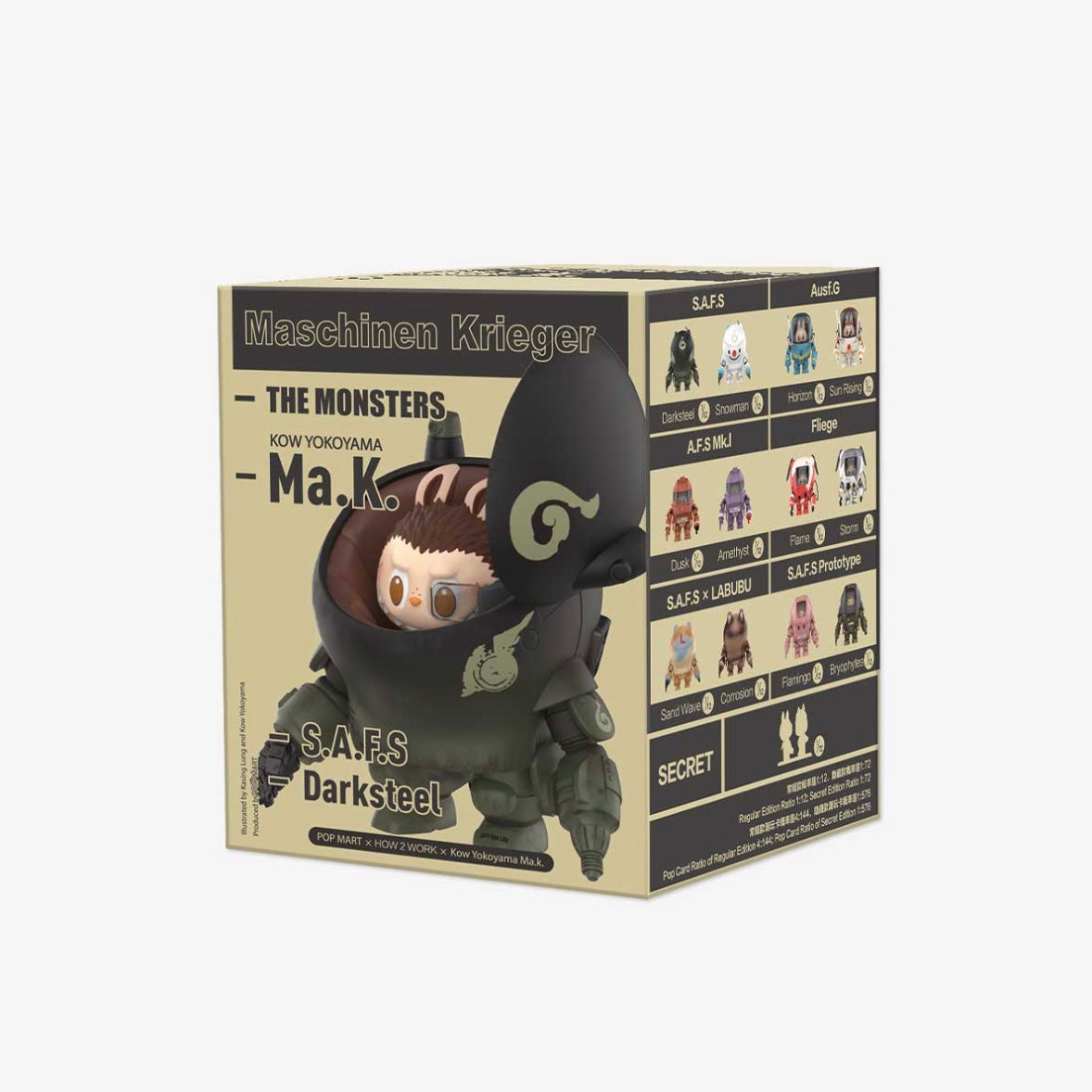 POP MART The Monsters x Kow Yokoyama Ma.K. Series