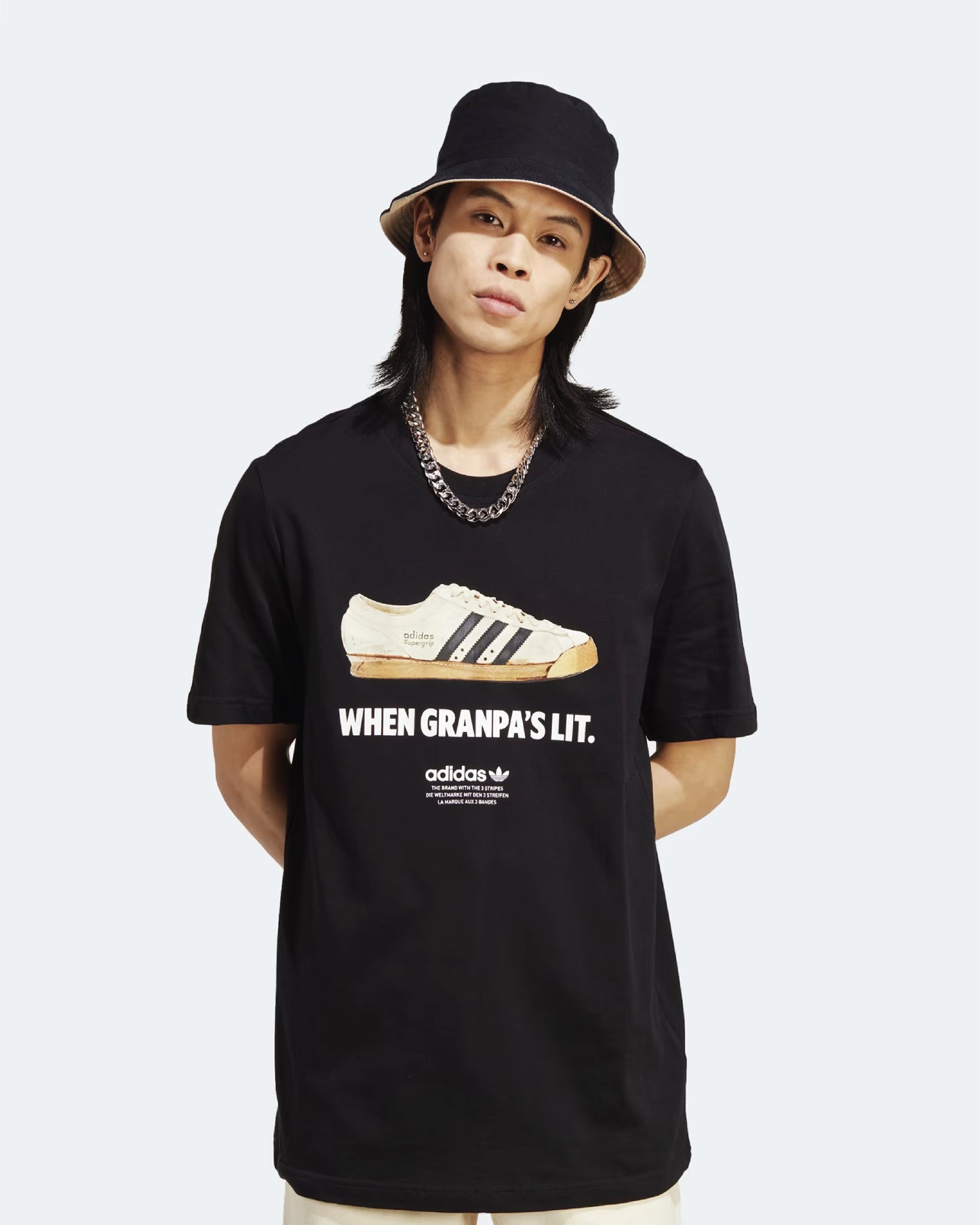 Adidas Graphic NEW AGE Black Shirt