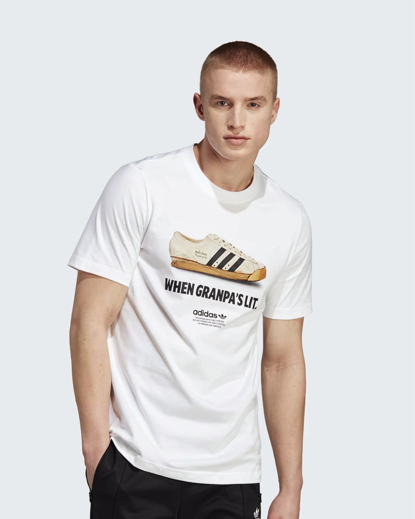 Adidas Graphic NEW AGE White Shirt