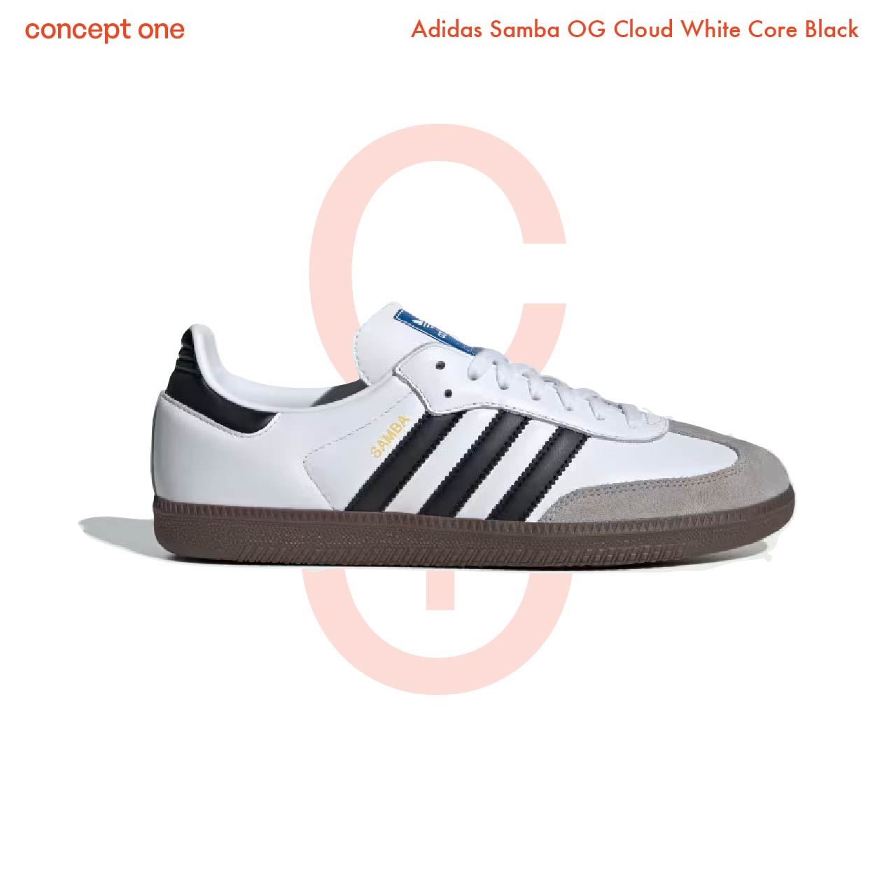 Adidas Samba OG Cloud White Core Black (M)
