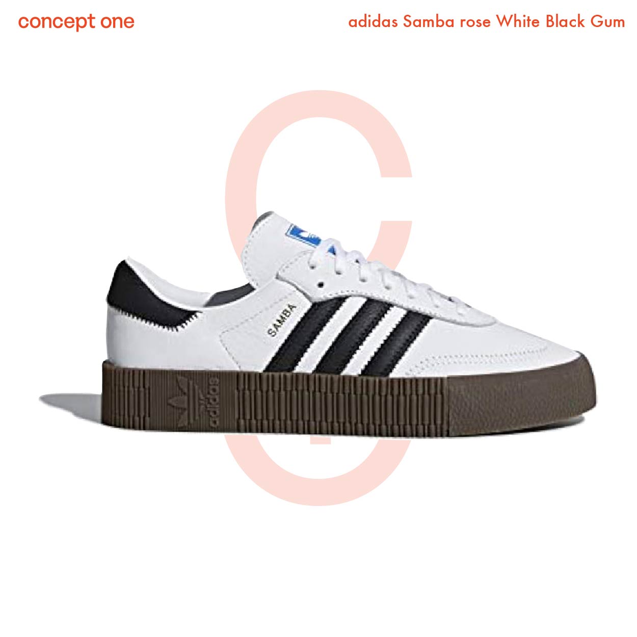 adidas Samba rose White Black Gum (W)