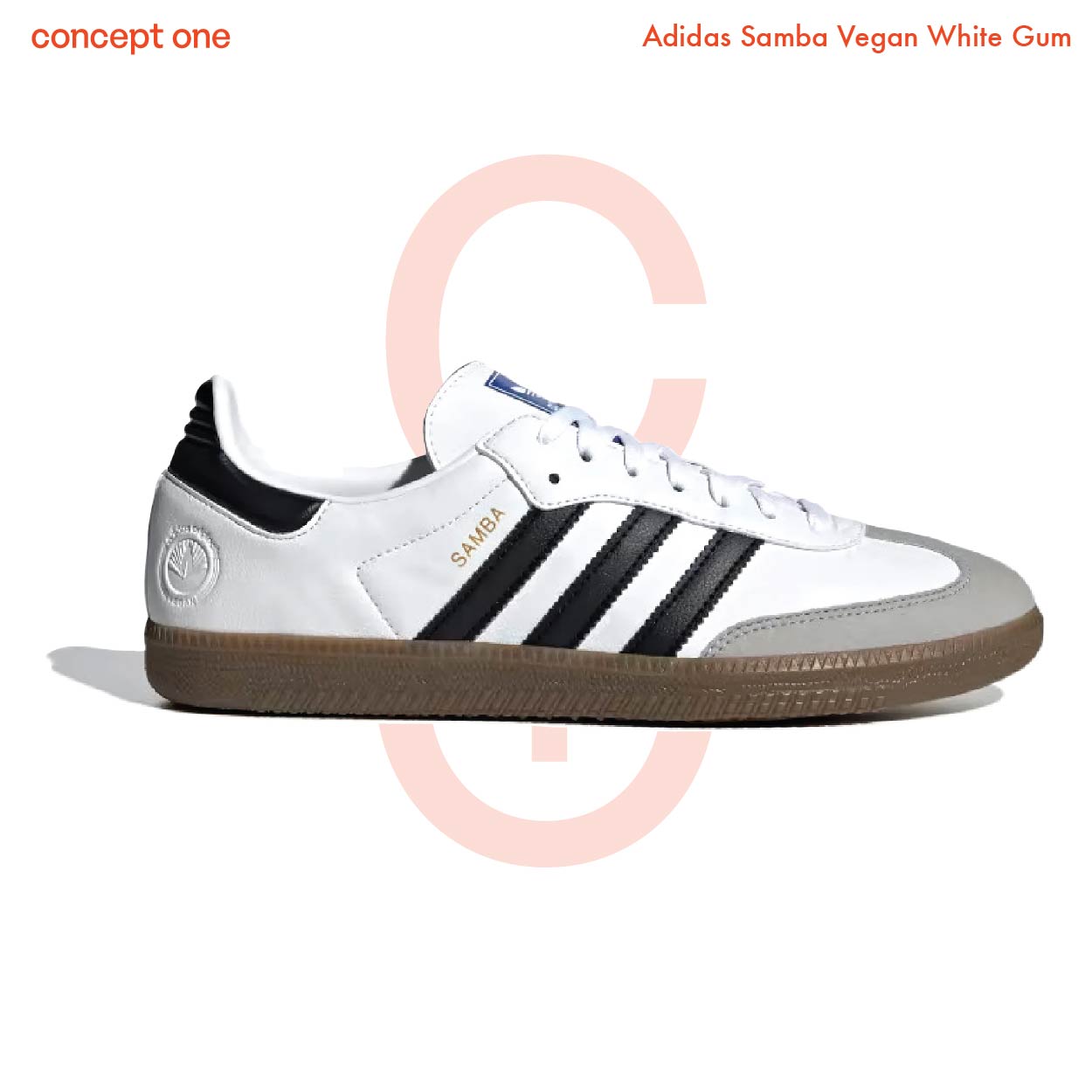 Adidas Samba Vegan White Gum (M)