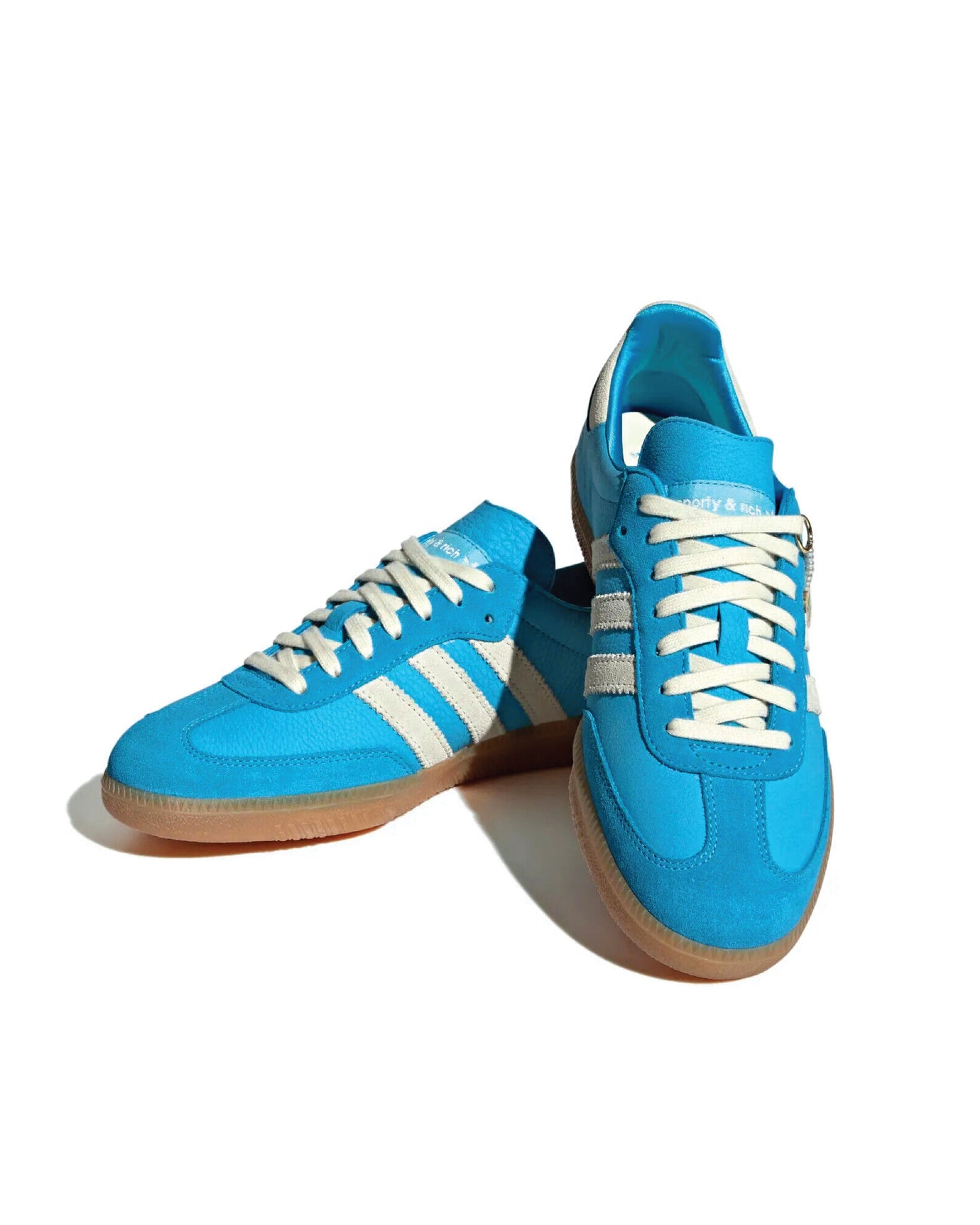 Adidas x Sporty & Rich Samba Blue Rush Cream White (M)